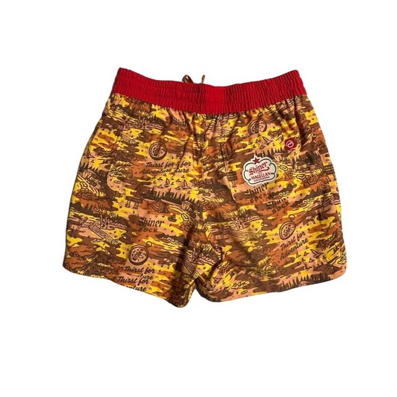 Magellan Outdoors Mens Fish‎ Gear Shorts S Shiner Bock Adventure Swim Trunks - Picture 3 of 9